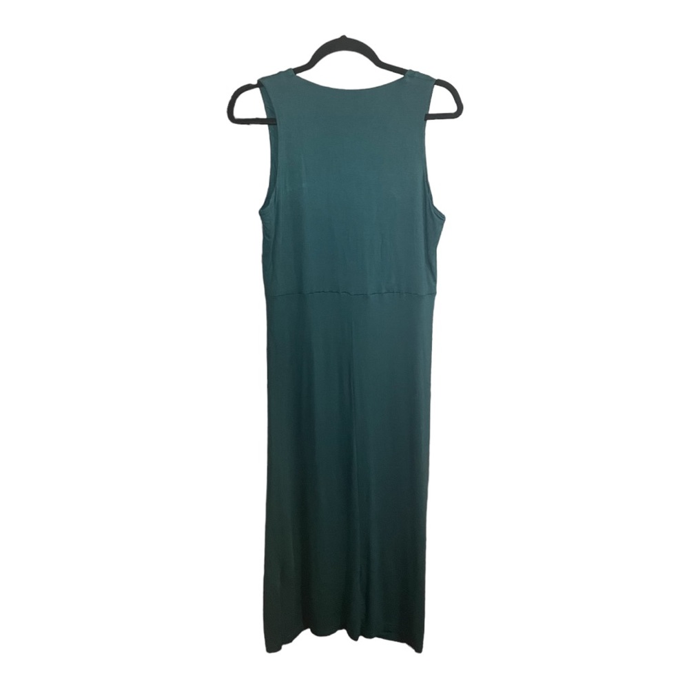 Papillon Tulip Hem Teal Dress Large Sleeveless - Picture 7 of 9